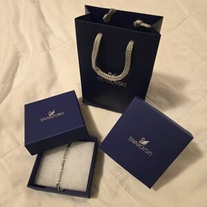 Swarovski crystal bracelet WITH BOX